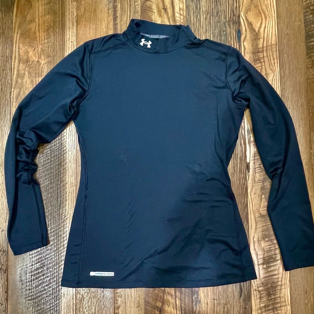 Under Armour Cold Gear Compression mock shirt Wm S